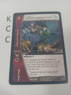 VS. System TCG DC Circe Immortal Sorceress DJL-078