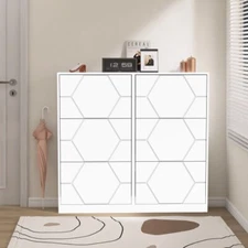 Shoe Storage Cabinet for Entryway,  Shoe Organizer with  6  Flip Drawers