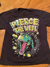 Pierce The Veil T Rex Short Sleeve T Shirt Full Size S-5XL