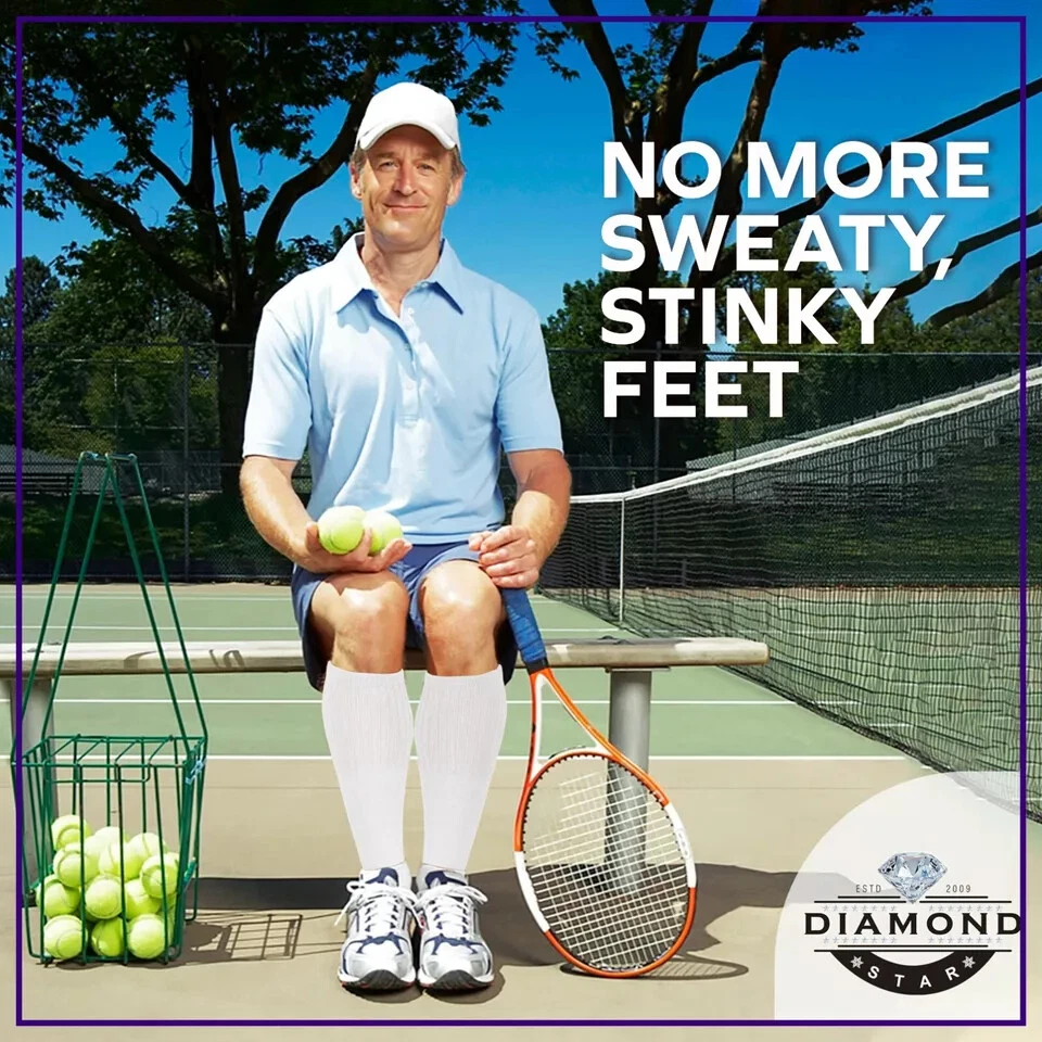 1-10 docenas de calcetines de tubo para hombre al por mayor sobre la pantorrilla grandes y altos talla 9-15 10-15 13-16 Foto 3 de 4