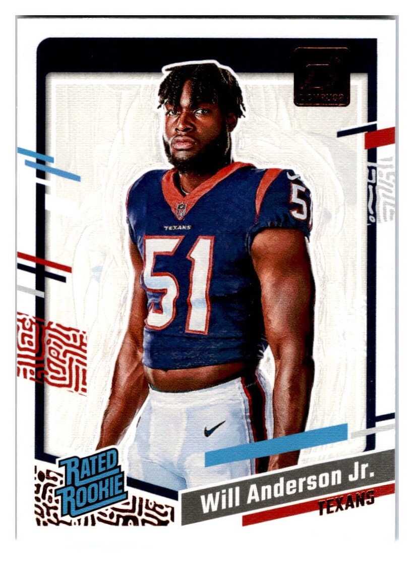 2023 Donruss #342 Will Anderson Jr. Canvas 1