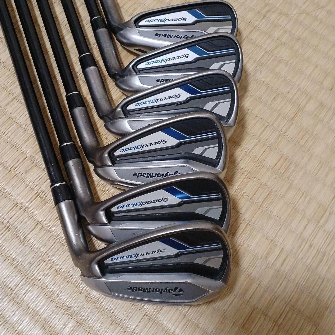 Taylormade Speed Blade Iron Set 5-9+Pw RightHand Graphite Stiff