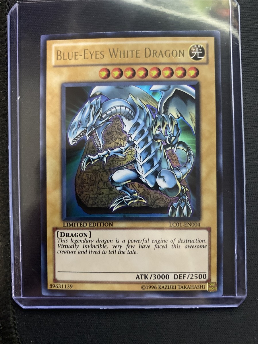 遊戯王　LEGEND OF BLUE EYES WHITE DRAGON Yugioh Blue-Eyes White Dragon LC01-EN004 Legendary