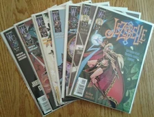 Jezebelle full unread 1st print Ben Raab & Steve Ellis series & variant cover 