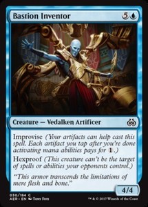 Bastion Inventor x4 - Aether Revolt - NM-Mint, English - Aether Revolt