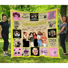Steel magnolias Quilt, Steel magnolias Quilt Blanket Soft and Cozy Luxury