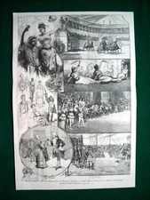 Theatres of Rome in 1893 - The Ball Messalina, by Danesi and the Opera Manon Lescaut