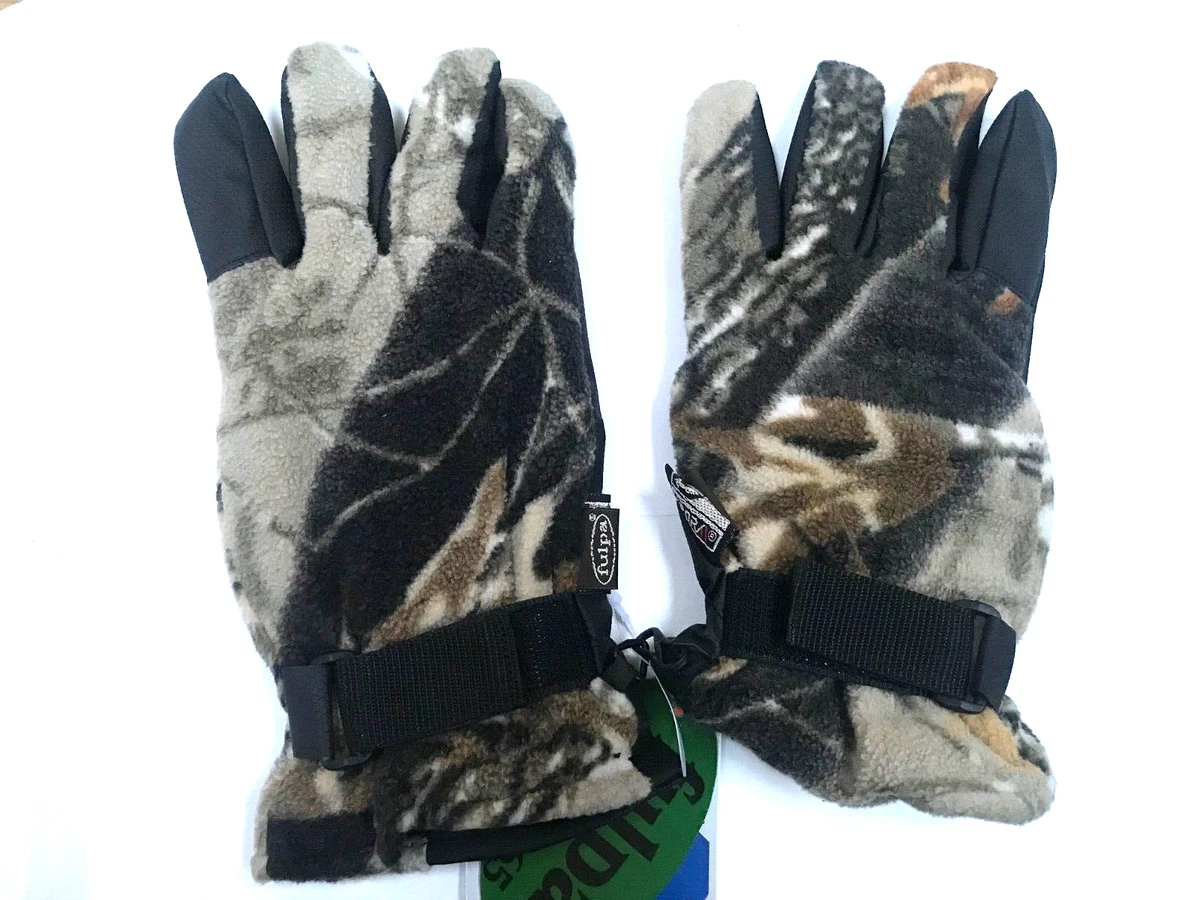 Guanto Da Tiro In Neoprene Camouflage - Modello Universale Per Pesca, Caccia, Paintball E Outdoor - 4