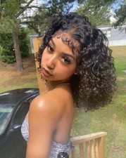 10A Malaysian Lace Front Wigs 100 Human Hair Short Curly Bob Wigs 4X4 Lace Wigs