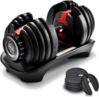 adjustable dumbell weight set