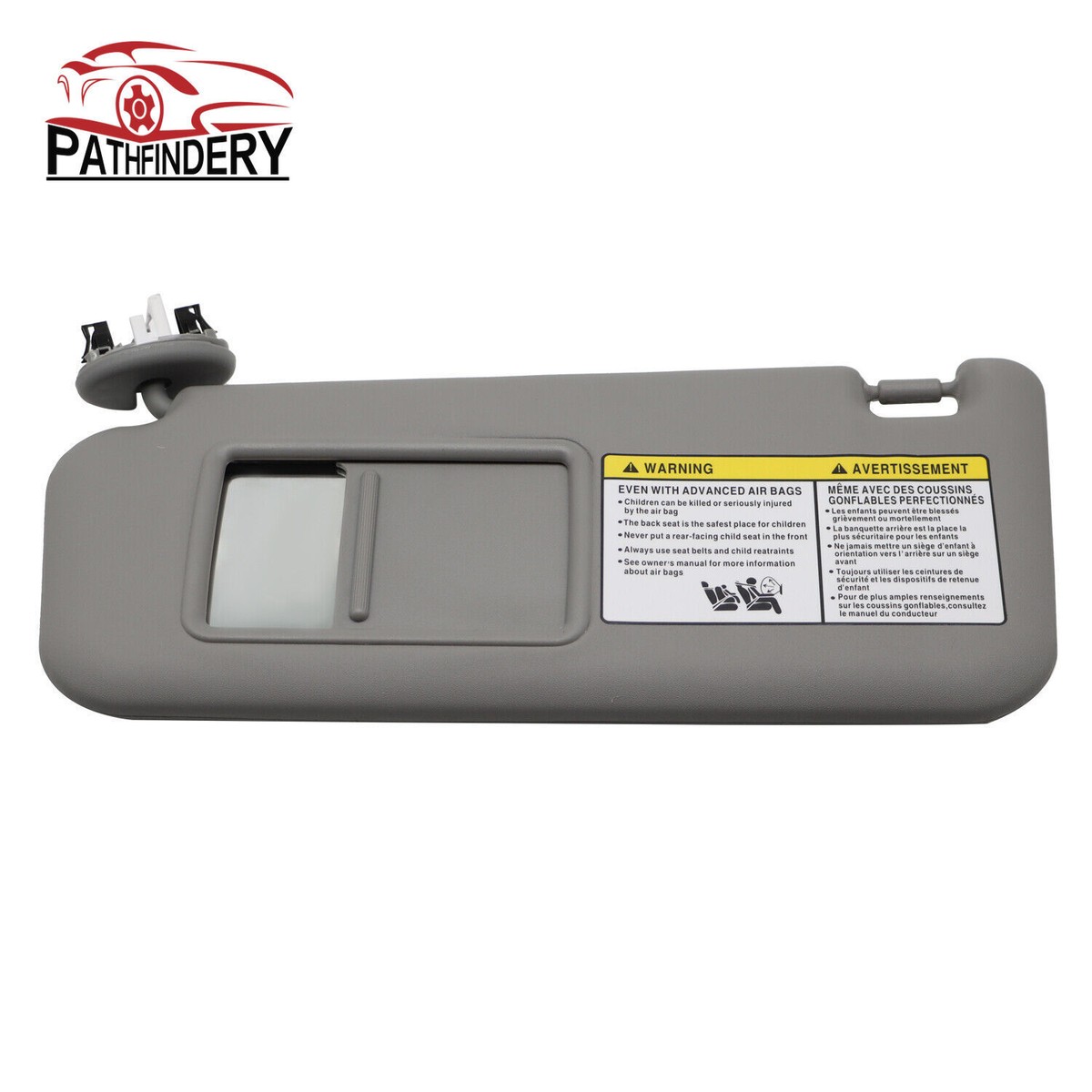 Driver Side Sun Visor for Toyota RAV4 2006-2012 74320-42501-B2