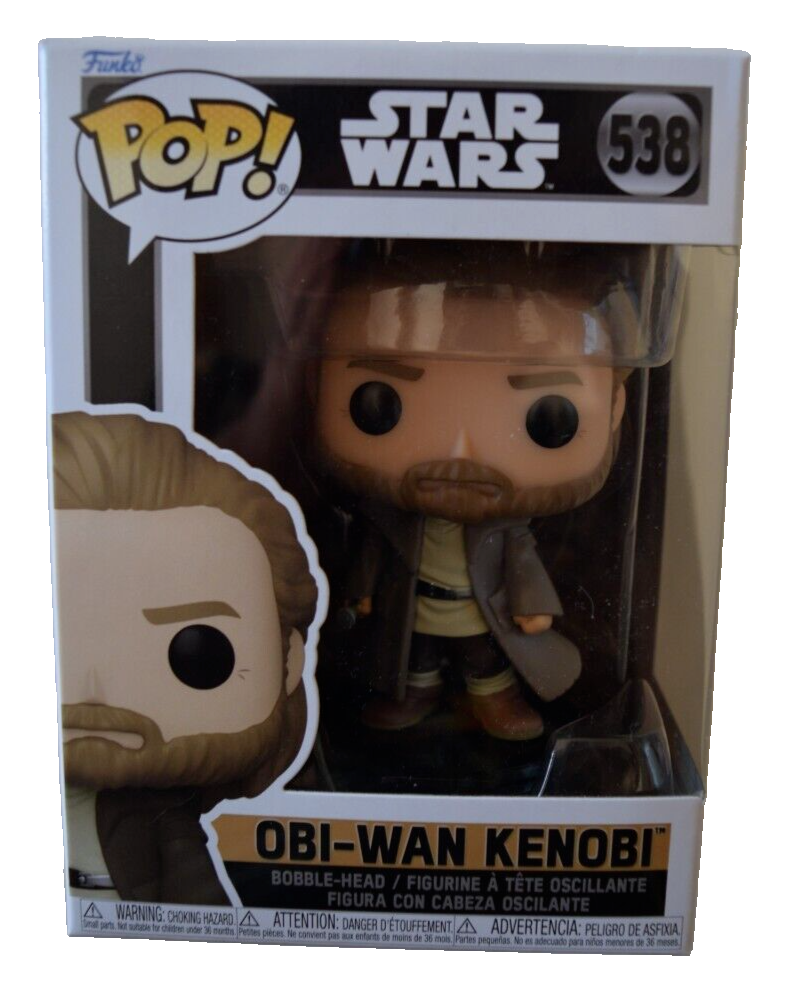 FIGURINE FUNKO POP ! STAR WARS OBI-WAN KENOBI N° 538 ( neuve )