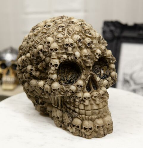 Estatua de calavera Ebros Ghost Whisper Lost Souls Skull Escultura 5,5" de largo - Imagen 1 de 6