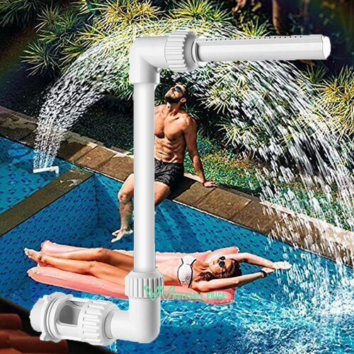 Pool Fountain,Single Spray Pool Waterfall,Swimming Pool Fountain,Above/inground