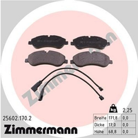 Zimmermann BremsbelÄGe Ford Tourneo F3 Transit FCD FDD FED FFD FAD FBD FY FZ