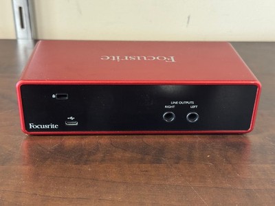 Focusrite Scarlett 2i2 3rd Gen USB Audio Interface GREAT USED CONDITION