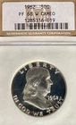 1962 Franklin Silver Half Dollar 50C, NGC PF 68 WHITE CAMEO