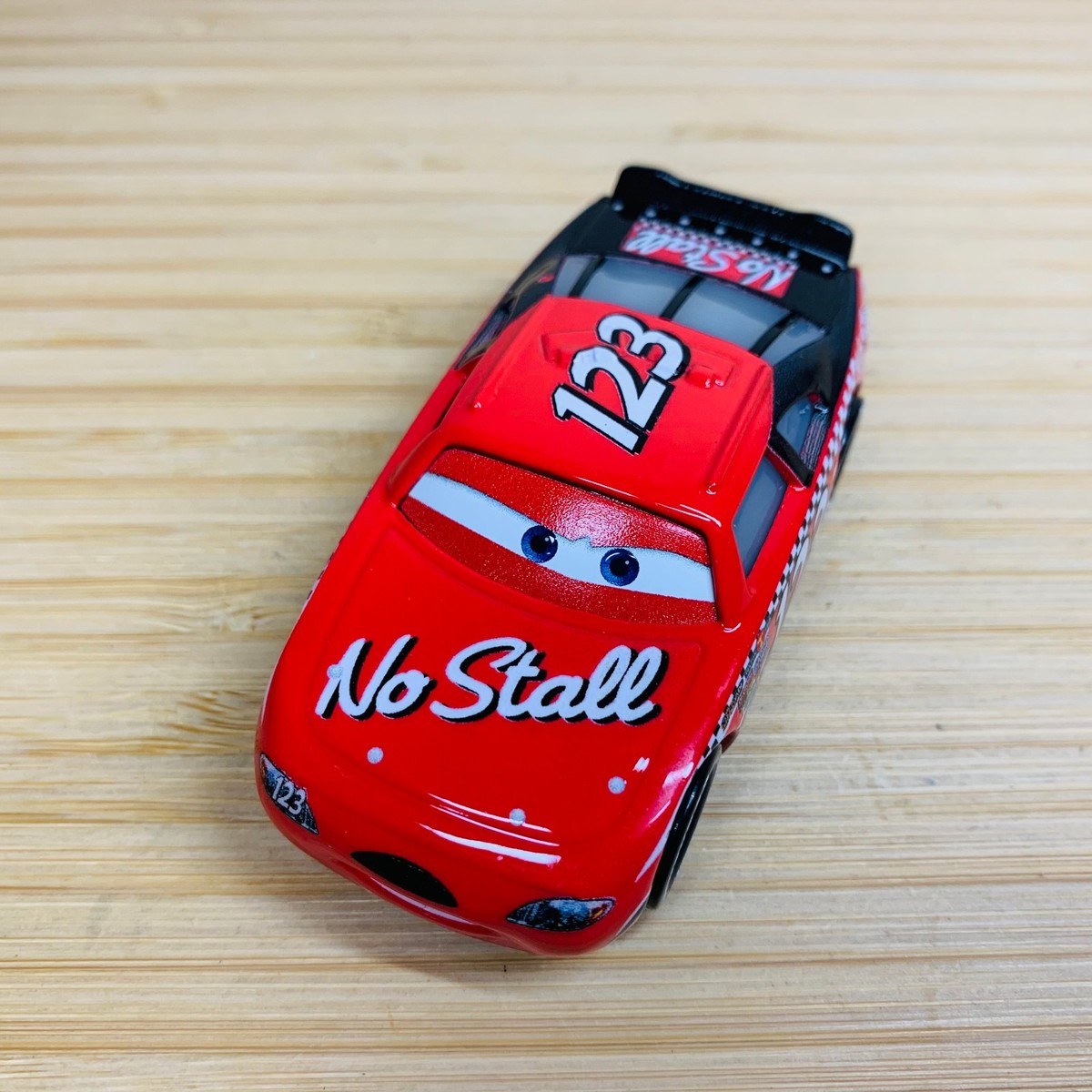 Disney Pixar Cars - Todd Marcus No Stall 123 Piston Cup Diecast