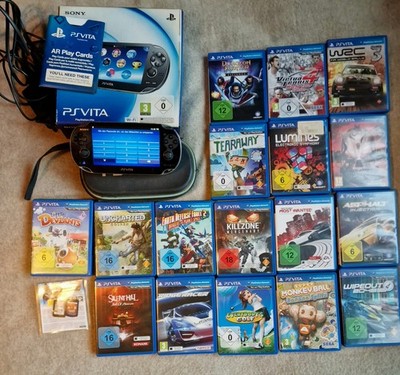 Sony PS Vita Konsole mit 19 Spielen