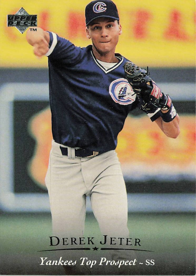 Upper Deck 1995 Upper Deck Minor League #1 Derek Jeter Near Mint or Better