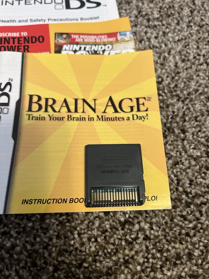 Brain Age Bundle 1 2 Academy for Nintendo DS 2006-2007 - Image 4 of 4