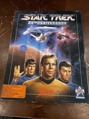 Star Trek 25th Anniversary PC Video Game-Interplay-1993-A Space Flight Adventure