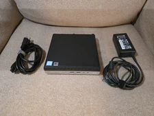 HP ProDesk 600 G4 DM i5-8500T @ 2.1GHZ 16G RAM 256G NVMe SSD WiFi Win 11 P w/pwr