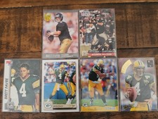 HOF Brett Favre Lot Of 6 Card's Atlanta, Green Bay Packers *2 Rookie Card's*