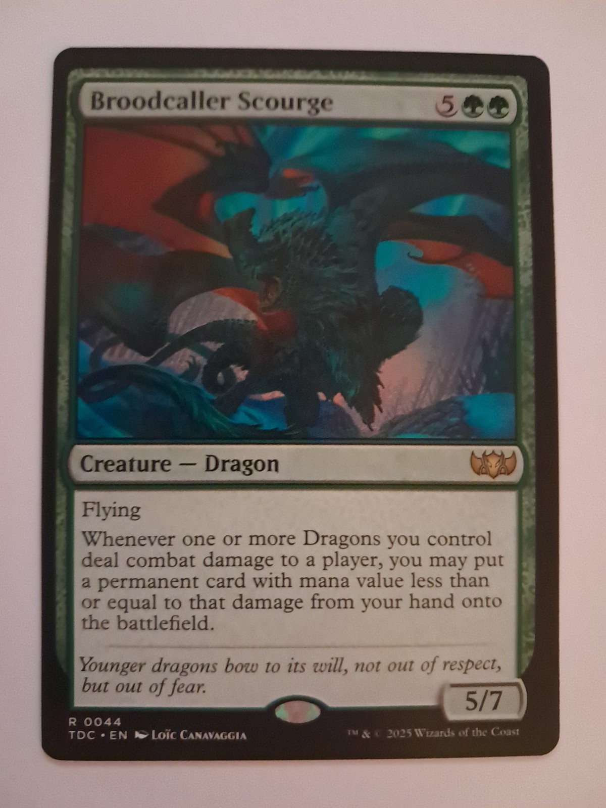 Broodcaller Scourge NM MTG Tarkir Dragonstorm Commander Magic the Gathering
