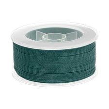 0.02" x 109 Yards Nylon String Bracelet String Braided Nylon Thread Dark Green