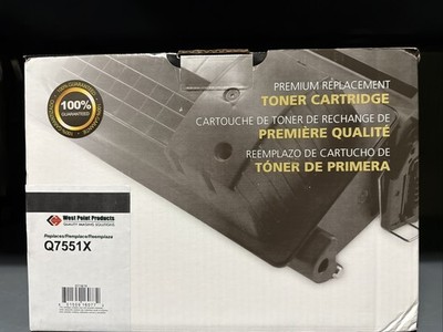 NEW SEALED BOX West Point Q7551Xm 02-81200-001 Black Toner Cartridge SEE NOTES