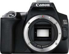 Canon EOS 250D DSLR Camera Body Black