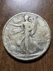 1933-S Walking Liberty Half Dollar 50c Silver Actual Coin Fine For Collection