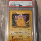 Wizards of the Coast 1999 Pokemon Base Set Pikachu Yellow Cheeks 58/102 PSA 7