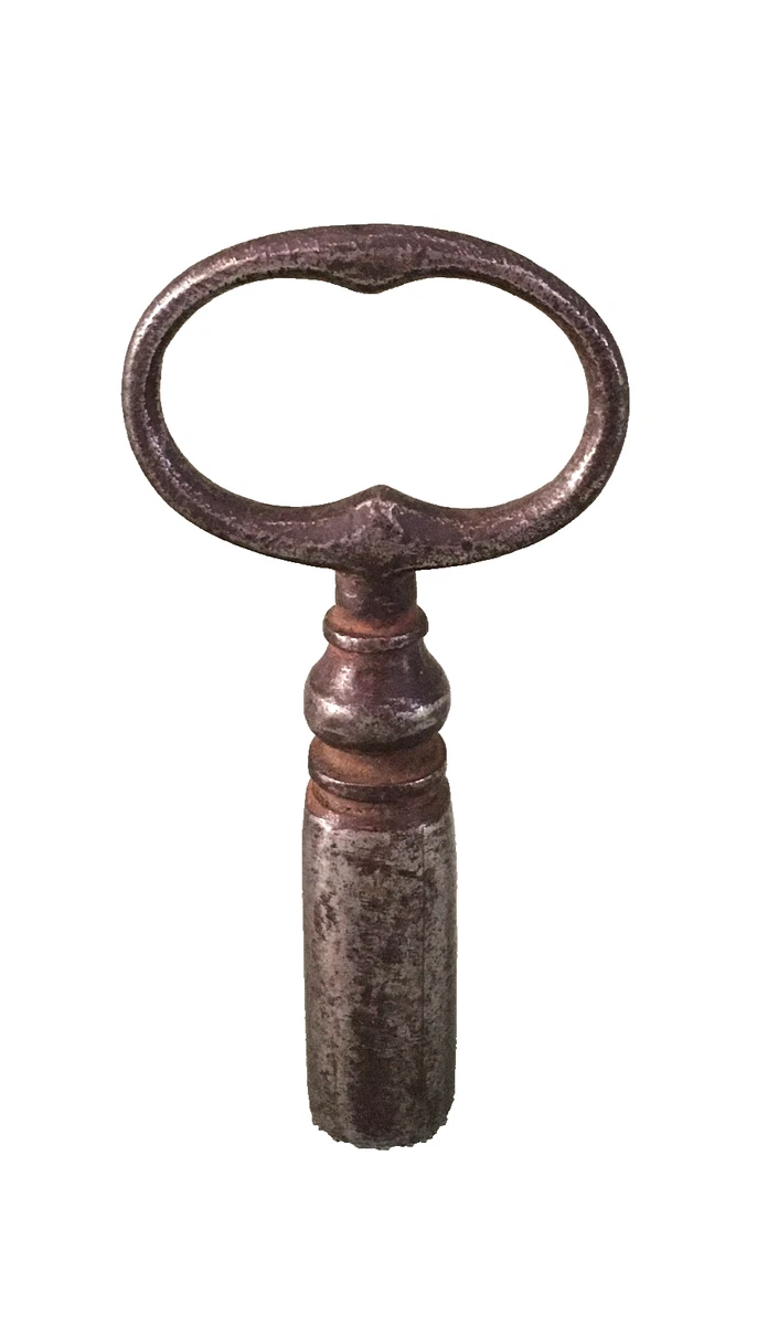 Clé Manivelle N° 8, Carré 3,90 mm, pour Horloge, Comtoise, Pendule