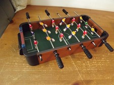 18" Wooden Table Top FOOSBALL Game Set Portable Mini