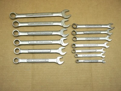 Craftsman Metric 12 pc Combination Wrench Set 7mm–19mm - Image 1 of 4
