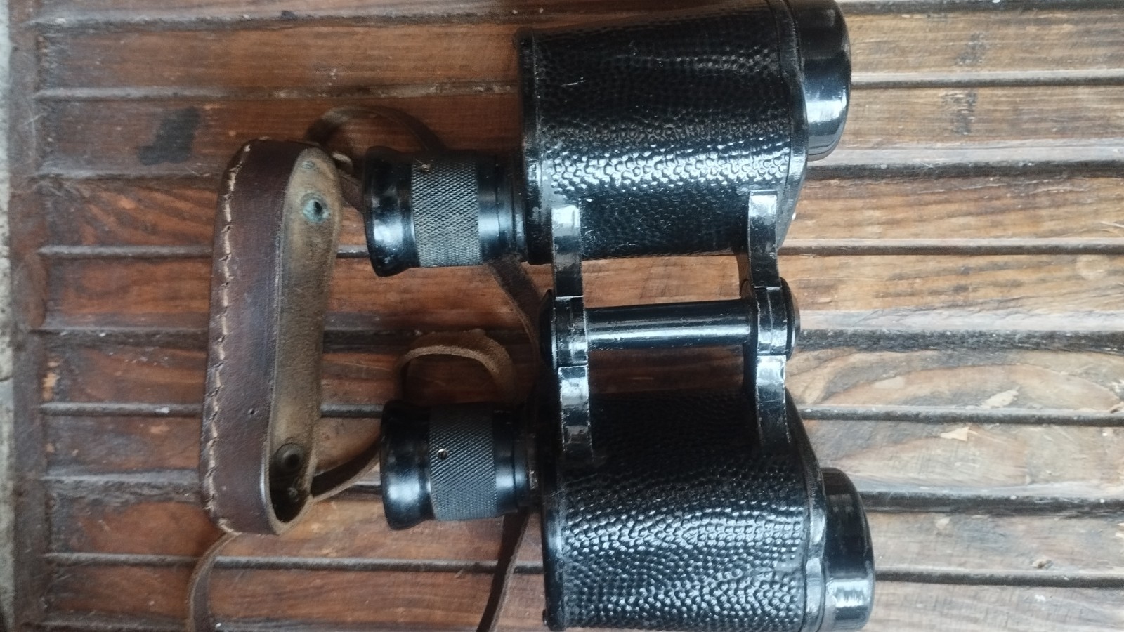 Soviet  field binoculars 6x30, WW2 – 1944 (KOMZ) — image 5