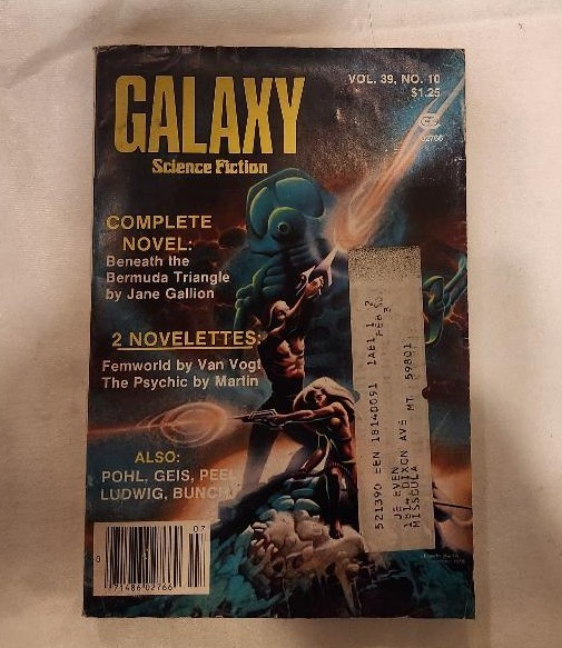 Galaxy Science Fiction vol 39 no. 10 (1979), with Frederik Pohl and more