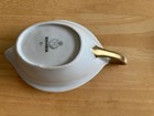GRAVY BOAT AND UNDER TRAY  PM Bavaria Germany Gold Guild Floral Rose and band — photo 7
