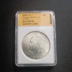 1971-S Eisenhower Dollar 40% Silver — photo from another recent sale