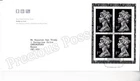 GB ROYAL MAIL FDC COVER 1999 PROFILE ON PRINT BLACK PRESTIGE PANE BUREAU PMK
