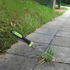 Hand Weeder Tool Manual Weed Remover Garden Lawn Patio Crack Cleaner