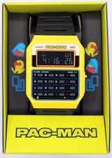 Casio Digital PAC-MAN Collaboration Alarm Chrono Calculator CA-53WPC-1B Watch