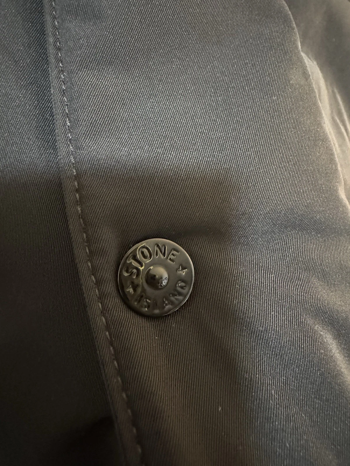 Stone Island Black 43426 Micro Twill Jacket Black Size XL Authentic LN $1065 - product detail image 5