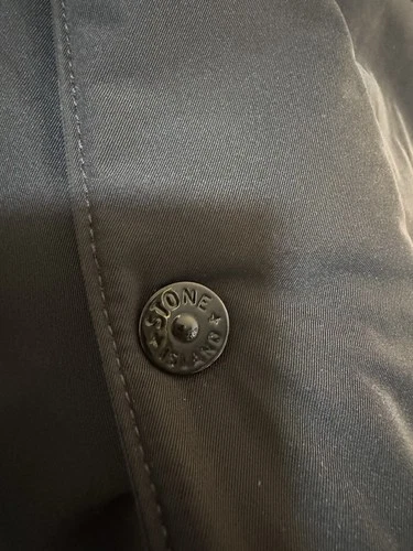 Stone Island Black 43426 Micro Twill Jacket Black Size XL Authentic LN $1065 image 5