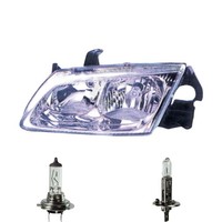 Halogen Scheinwerfer Links H7/ H1 FüR Nissan Almera II Hatchback Inkl. Lampen