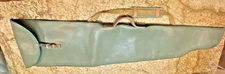 VINTAGE MILITARY GREEN  RIFLE BAG DROP CASEWITH SHOULDER STRAP