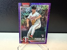 2026 Topps Purple Shimmer Foil /250 Pierson Ohl Rookie (RC) #321 Minnesota Twins