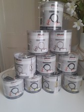 Joblot Of 10 Light Pendant Sets All New Boxed, 3 Gold, 4 Copper And 3 Silver